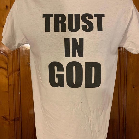Trust In GOD! Adult, Men, Women t-shirt - Small - - Picture 2 of 3